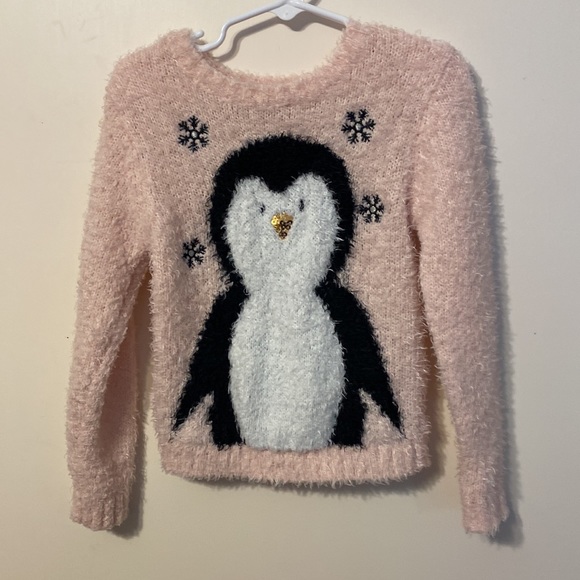 Girls Pink Sweater size 4 - Picture 2 of 8